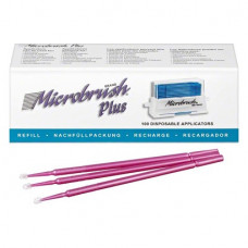 Microbrush® Applikatoren Plus Serie, 10 darab, rosa, fein