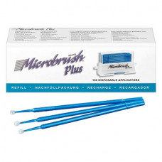 Microbrush® Applikatoren Plus Serie, 10 darab, blau, regulär