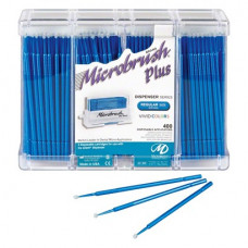 Microbrush® Applikatoren Plus Serie Packung 400 darab, blau, regulär