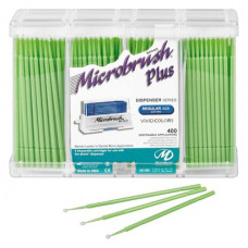 Microbrush® Applikatoren Plus Serie Packung 400 darab, grün, regulär