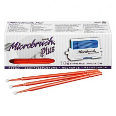 Microbrush® Applikatoren Plus Serie, 10 darab, orange, regulär
