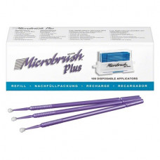 Microbrush® Applikatoren Plus Serie, 10 darab, lila, regulär