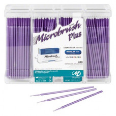 Microbrush® Applikatoren Plus Serie Packung 400 darab, lila, regulär