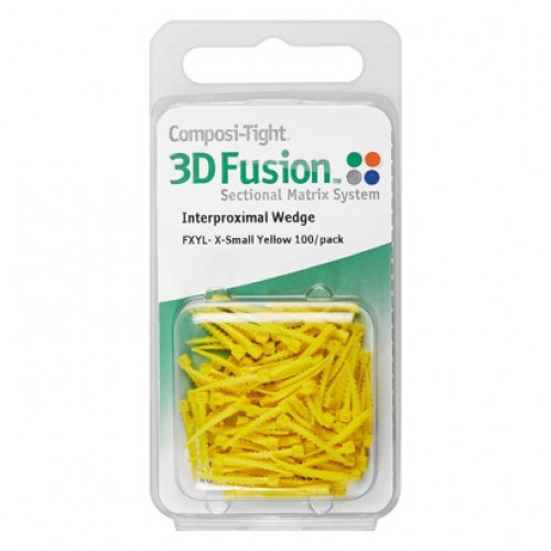 Composi-Tight® 3D Fusion™ ék, sárga, ultra-finom, 100 darab