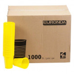 Monoart® Mundspülbecher Karton 1.000 darab, gelb