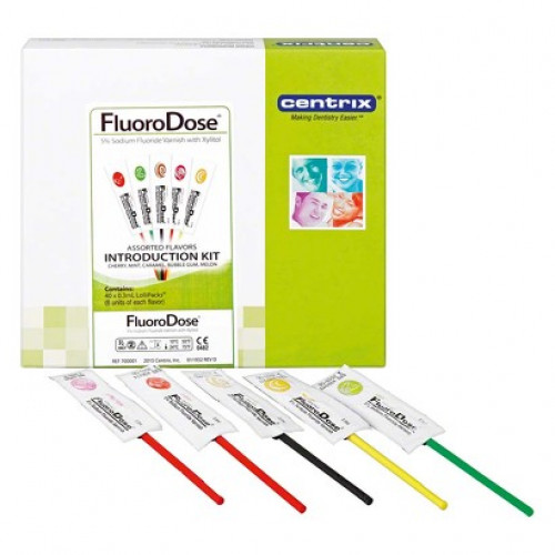 FluoroDose® Packung 40 x 0,3 ml sortiert