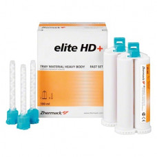 Elite® HD+ Tray duplakartus heavy body, 6 keverőkanül, 2 x 50 ml