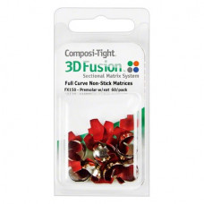 Composi-Tight® 3D Fusion™ Matricák subgingivalis füllel piros, 6 mm, premolar, 60 darab
