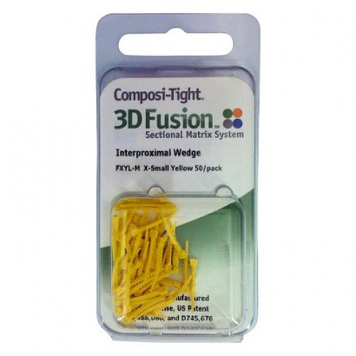 Composi-Tight® 3D Fusion™ ék, sárga, ultra-finom, 50 darab