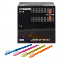 TOPBRUSH PLUS, 10 darab, mit Zahnpasta