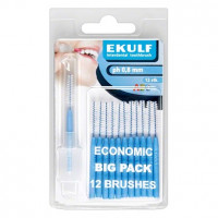 EKULF Interdentalbürsten ph Packung 12 darab, blau, Ø 0,8 mm