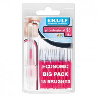 EKULF Interdentalbürsten ph professional Packung 18 darab, lila, Ø 0,4 mm