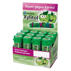 Xylitol Gum Kids Display 12 x 30 darab, Apfel