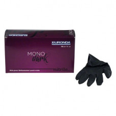 Monoart® Einmalhandschuhe Nitril, 100 darab, XS, fekete