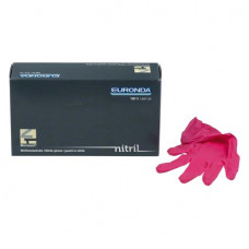 Monoart® Einmalhandschuhe Nitril, 100 darab, S, pink