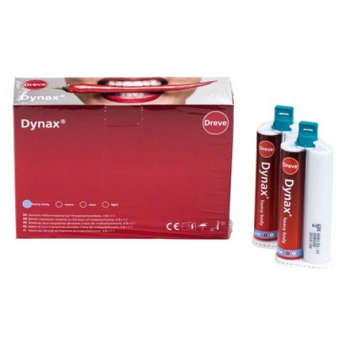 Dynax® heavy body duplakartus 70 Shore A égszínkék, 8 x 50 ml