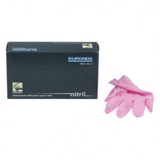 Monoart® Einmalhandschuhe Nitril, 100 darab, L, rosa