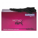 Monoart® Einmalhandschuhe Nitril, 100 darab, L, fekete
