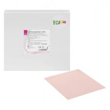 KKD® SypamticDam, Premium, Kofferdam lapok, gyerek, rózsaszín, 13 x 13 cm, közepes, 52 darab