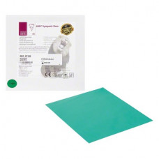 KKD® SympaticDam Premium, Kofferdam lapok, zöld, 15 x 15 cm, vékony, 36 darab