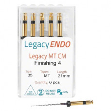 LegacyENDO Multi Taper Controlled Memory, gépi gyökércsatorna tágító, befejező, 21 mm, ISO 040, 6 darab