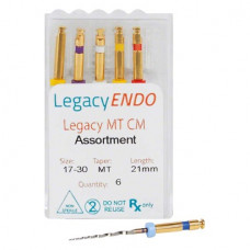 LegacyENDO Multi Taper Controlled Memory Sortiment, gépi gyökércsatorna tágító, 21 mm, 6 darab
