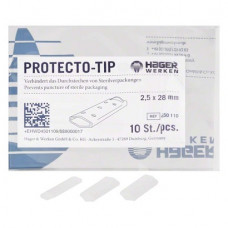 Protecto-Tip, 10-es csomag, Tips, 2,5 mm x 28 mm