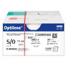 Optilene® Packung 36 darab, 75 cm, USP 5/0, DRC17 CV
