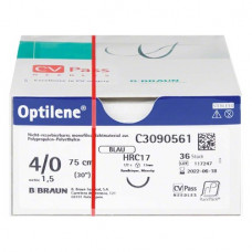 Optilene® Packung 36 darab, 75 cm, USP 4/0, DRC17 CV