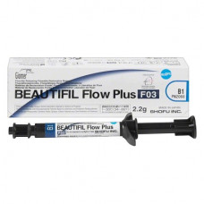 Beautifil (Flow Plus) (F03 - Low Flow) (B1), Tömőanyag (Kompozit), fecskendő, alacsony viszkozitású, hígan folyó, Hybrid-kompozit, 2,2 g, 1 darab