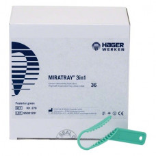 Miratray® 3in1 Packung 36 darab, Posterior, grün