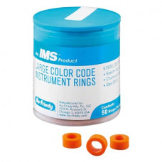 IMS Farbkodierungsringe maxi Packung IMS-1283L 100 Kodierungsringe, orange