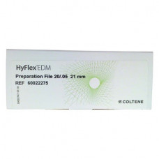 HyFlex™ EDM NiTi-reszelő-utántöltő, Prep Feilen 21 mm, Taper.05 ISO 020, 3 darab