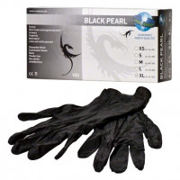 BLACK PEARL - 100 darabos csomag, puderfrei, fekete, XL - GP0035