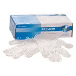 PREMIUM - 100 darabos csomag, púdermentes, átlátszó, L - 1924