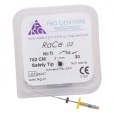 FKG RaCe gyökércsatorna tágító, gépi, 31 mm ISO 030, 2%, 5 darab