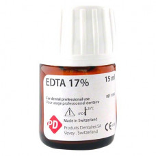 Gyökércsatorna tisztító oldat (EDTA), Fiola, EDTA (Etilén Diamin Tetra Acetsav): 17%, 15 ml