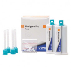Honigum (Pro) (Automix) (Monophase), Lenyomatanyag (A-Szilikon), kartus, ISO Típus 2, közepes konzisztencia, A-szilikon (VPS), 50 ml, 2x1 darab