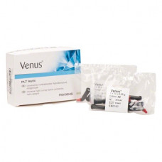 Venus (A2), Tömőanyag (Kompozit), Kapszulák, röntgenopák, fényre keményedő, Hybrid-kompozit, 250 mg, 20 darab