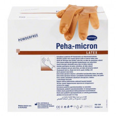 Peha-micron plus (7,0), Sebészeti kesztyűk (Latex), sterilen csomagolva, Egyszerhasználatos termék, Latex, 7,0, 50 Pár
