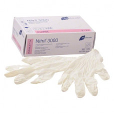 Nitril 3000 (XL), Kesztyűk (Nitril), nem steril, Egyszerhasználatos termék, Nitril, XL, 100 darab