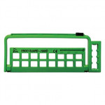 Steri-Endo Guard (Hand), (137 x 56 x 10 mm), (16x), Endo-tray, autoklávozható 135°C-ig, zöld, 1 darab