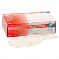 SELECT® PLUS - 100 darabos csomag, púdermentes, természetes latex, S - 2302