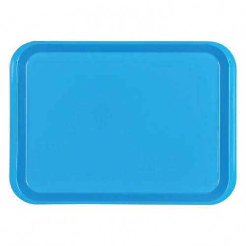 B-Lok Tray, 1 darab, 34 x 24,5 x 2,2 cm, ohne Einteilung neonblau