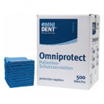 Omni (Omniprotect), (48 x 33 cm), Szalvéták, Kendõk, kék, 2-rétegu, 500 darab