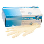 LANO-E GEL® - 100 darabos csomag, puderfrei, naturlatex, L - 1904