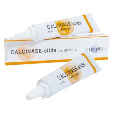 Calcinase slide (EDTA), Gyökércsatorna tisztító oldat, Tubus, EDTA (Etilén Diamin Tetra Acetsav): 15%, 9 ml, 1 darab