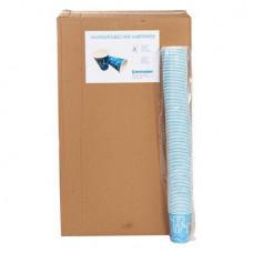 Mundspülbecher Hartpapier Karton 2.000 darab, kék