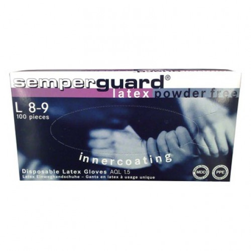 semperguard® kesztyű, latex puder-mentes IC - 100 db L