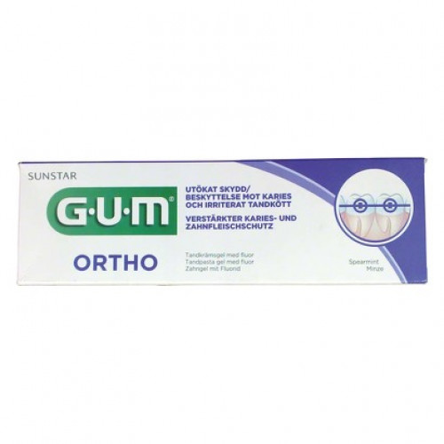 GUM Ortho Zahngel Tube 75 ml